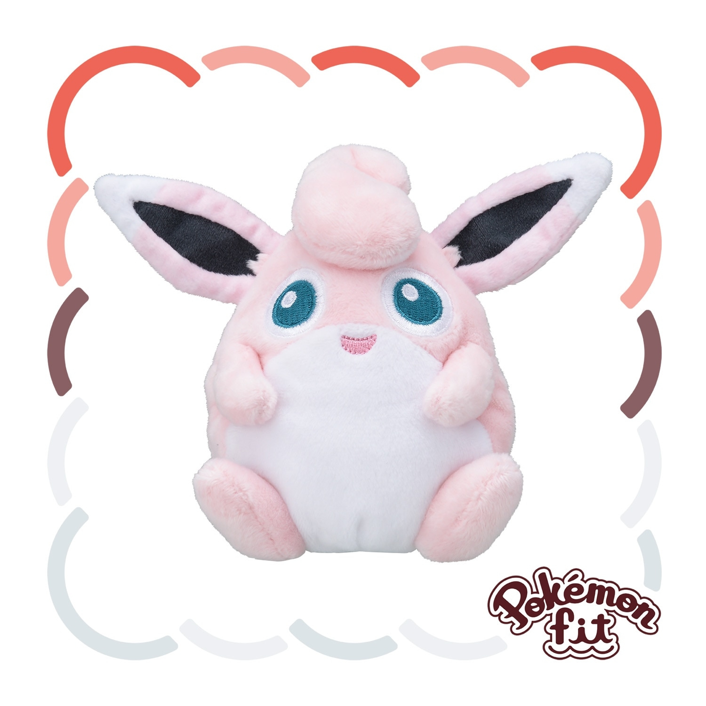 Pokémon Fit Wigglytuff — Pelúcia Pokémon Center