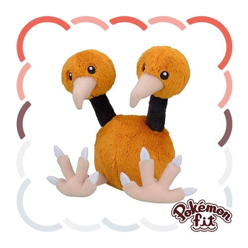 Pokémon Fit Doduo — Pelúcia Pokémon Center