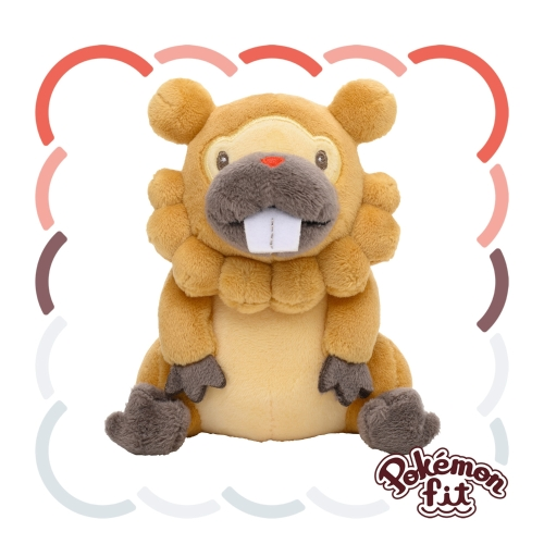 Pokémon Fit Bidoof — Pelúcia Pokémon Center