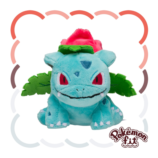 Pokémon Fit Ivysaur — Pelúcia Pokémon Center
