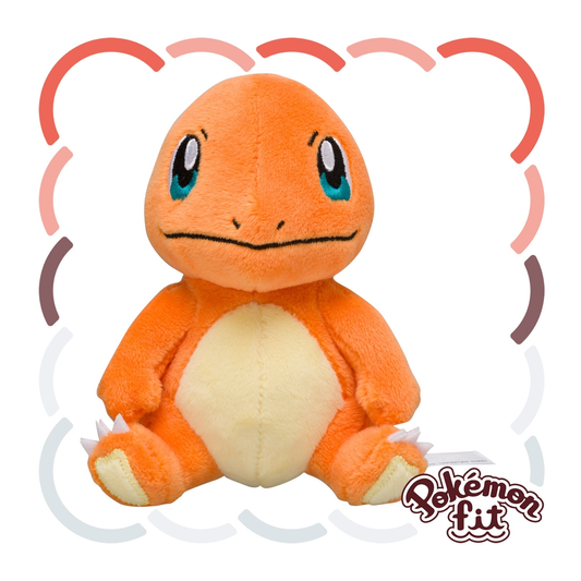Pokémon Fit Charmander — Pelúcia Pokémon Center