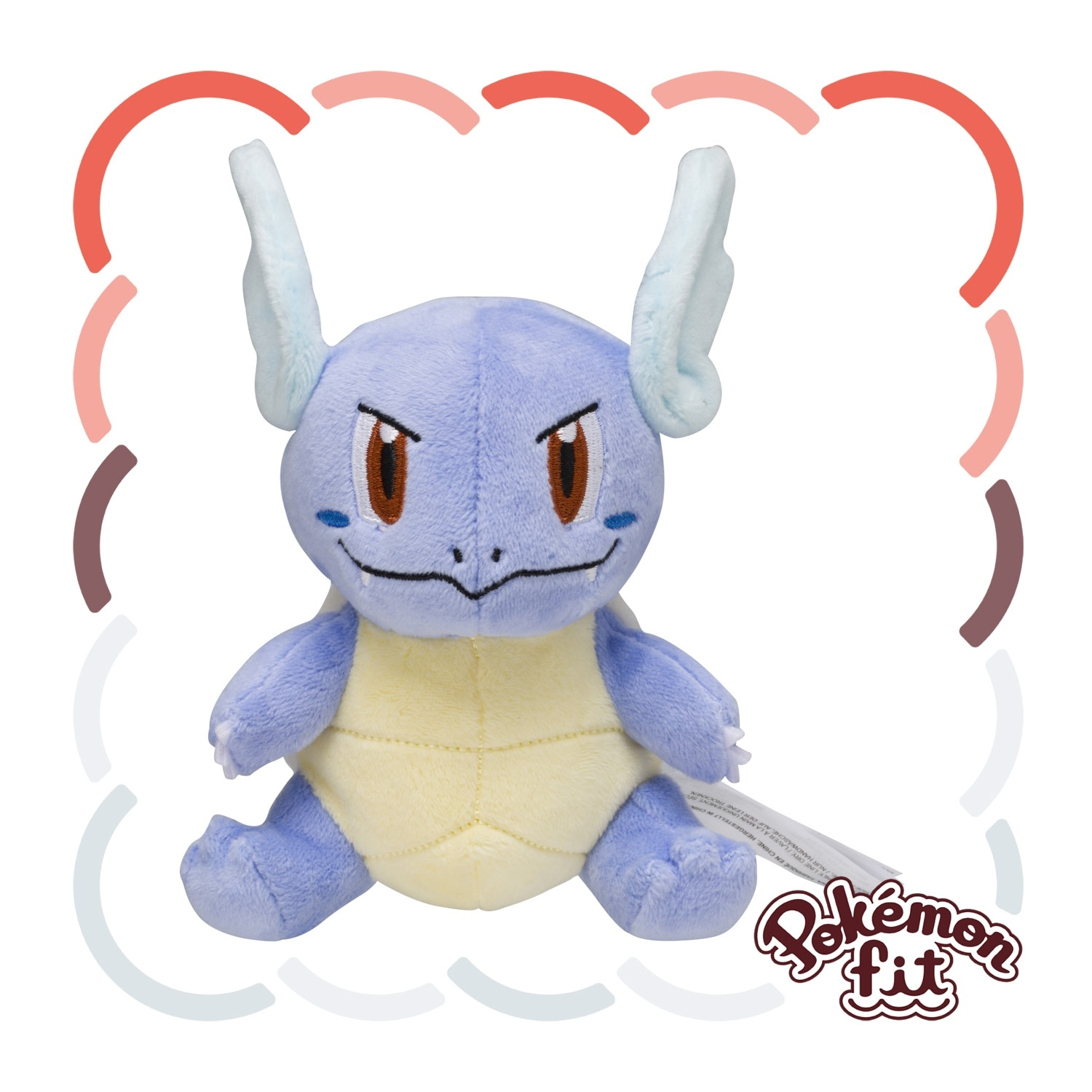 Pokémon Fit Wartortle — Pelúcia Pokémon Center
