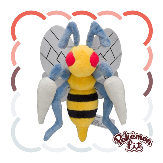 Pokémon Fit Beedrill — Pelúcia Pokémon Center