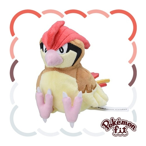 Pokémon Fit Pidgeotto — Pelúcia Pokémon Center
