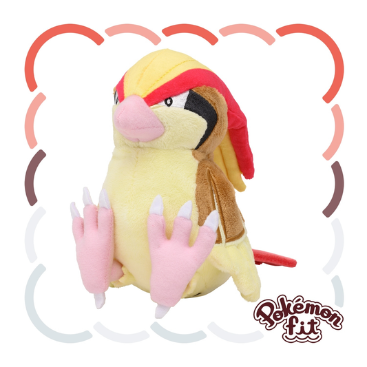 Pokémon Fit Pidgeot — Pelúcia Pokémon Center