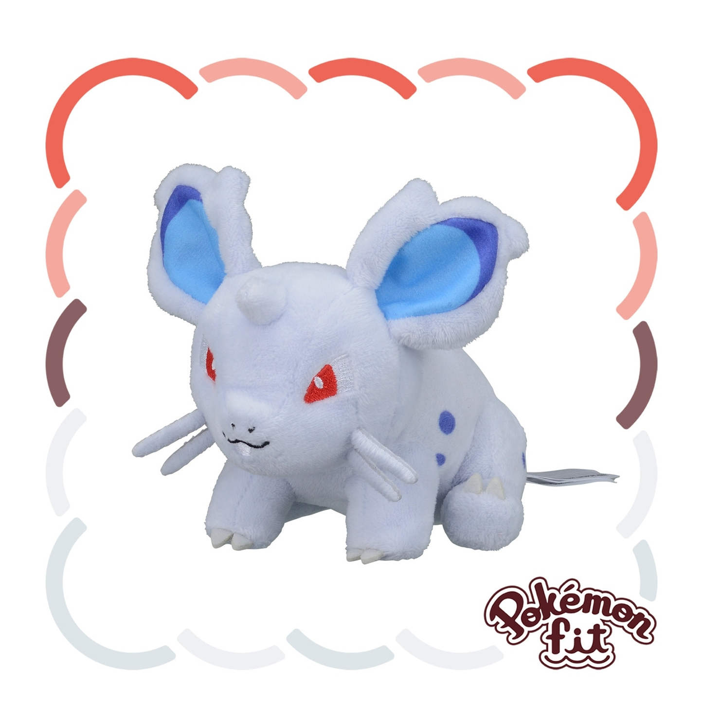 Pokémon Fit Nidoran — Pelúcia Pokémon Center