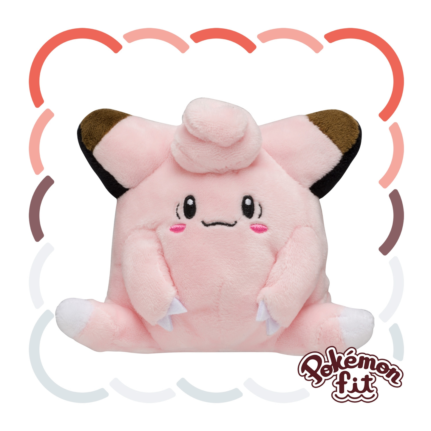 Pokémon Fit Clefairy — Pelúcia Pokémon Center
