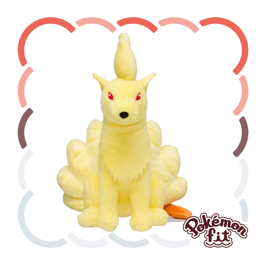 Pokémon Fit Ninetales — Pelúcia Pokémon Center