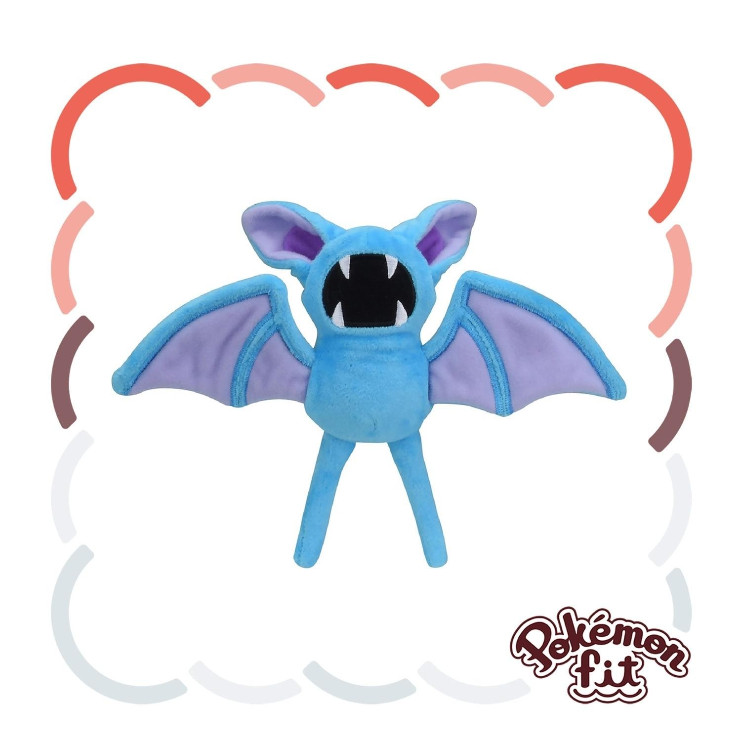 Pokémon Fit Zubat — Pelúcia Pokémon Center