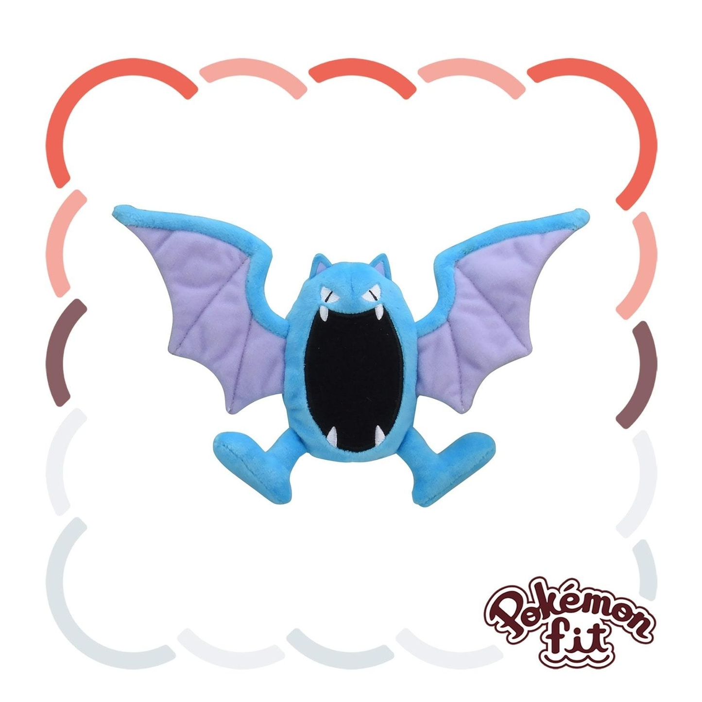 Pokémon Fit Golbat — Pelúcia Pokémon Center
