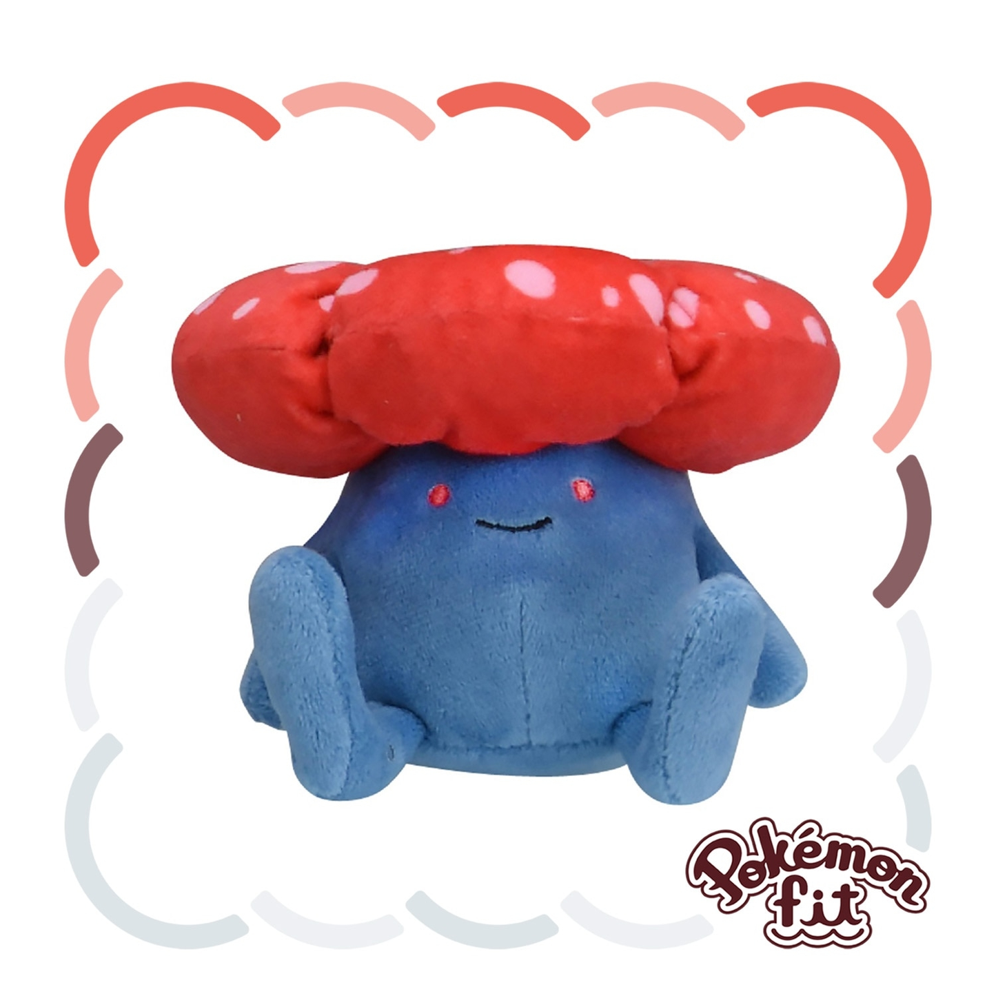 Pokémon Fit Vileplume — Pelúcia Pokémon Center