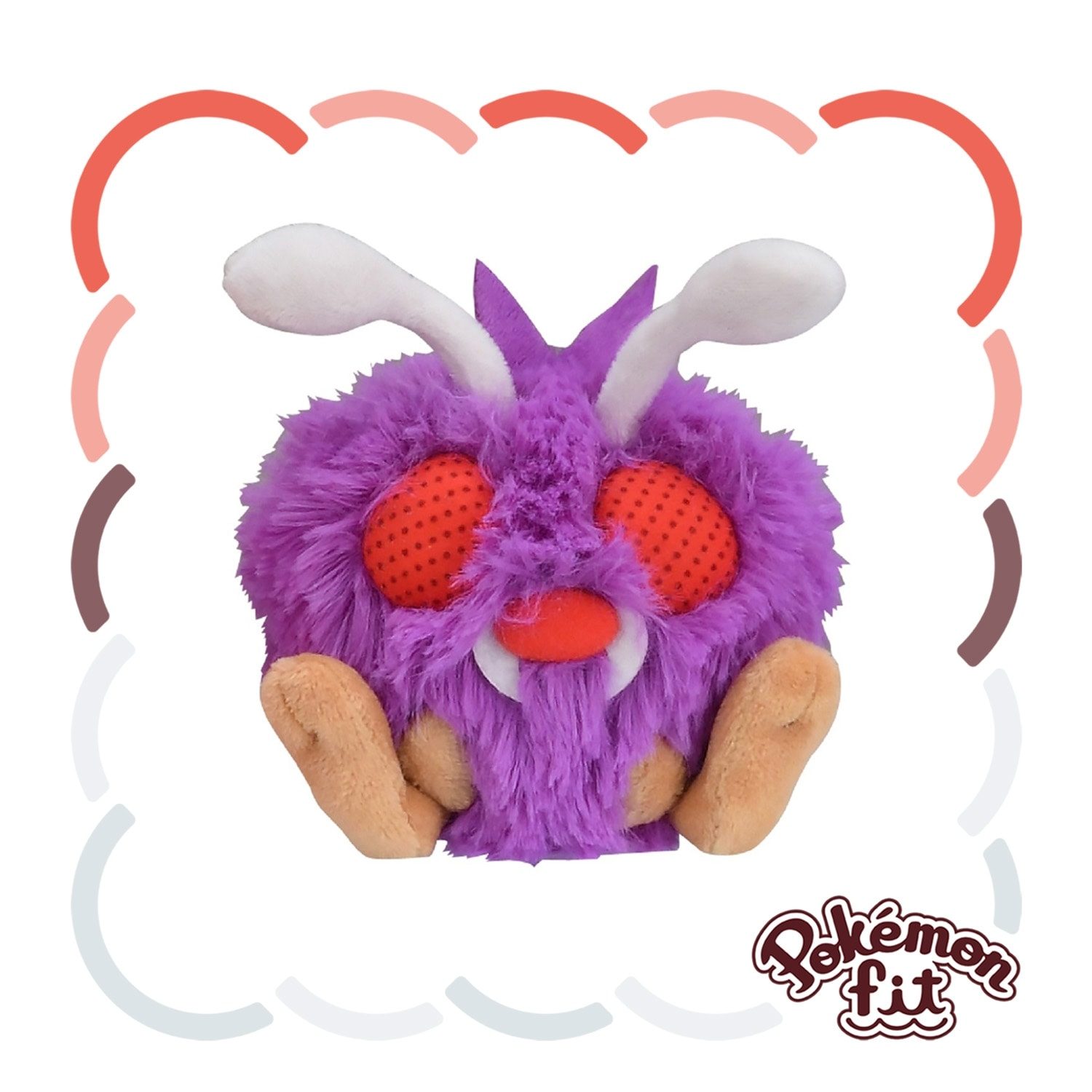 Pokémon Fit Venonat — Pelúcia Pokémon Center