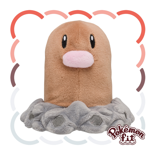 Pokémon Fit Diglett — Pelúcia Pokémon Center