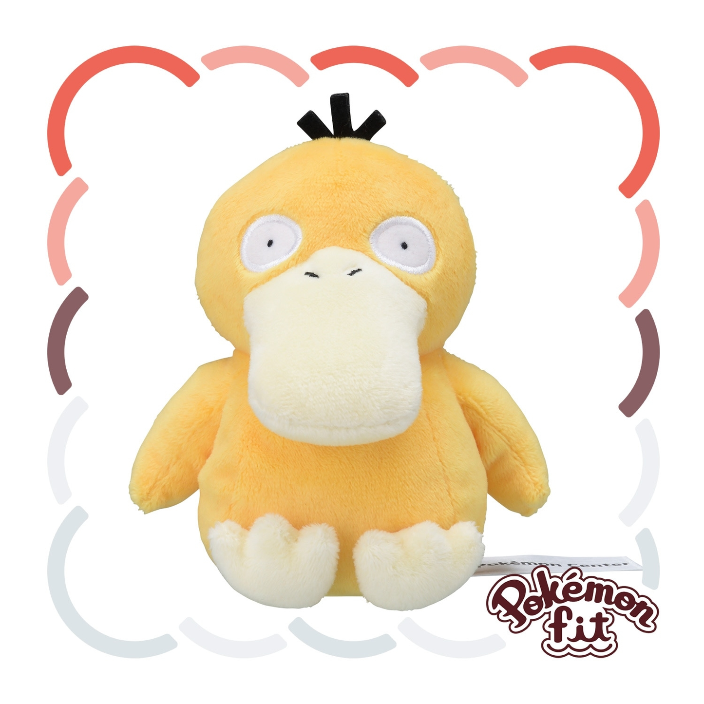 Pokémon Fit Psyduck — Pelúcia Pokémon Center