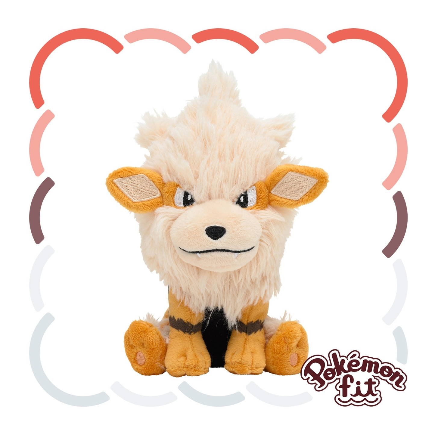 Pokémon Fit Arcanine — Pelúcia Pokémon Center