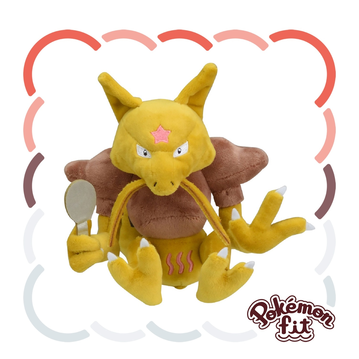 Pokémon Fit Kadabra — Pelúcia Pokémon Center