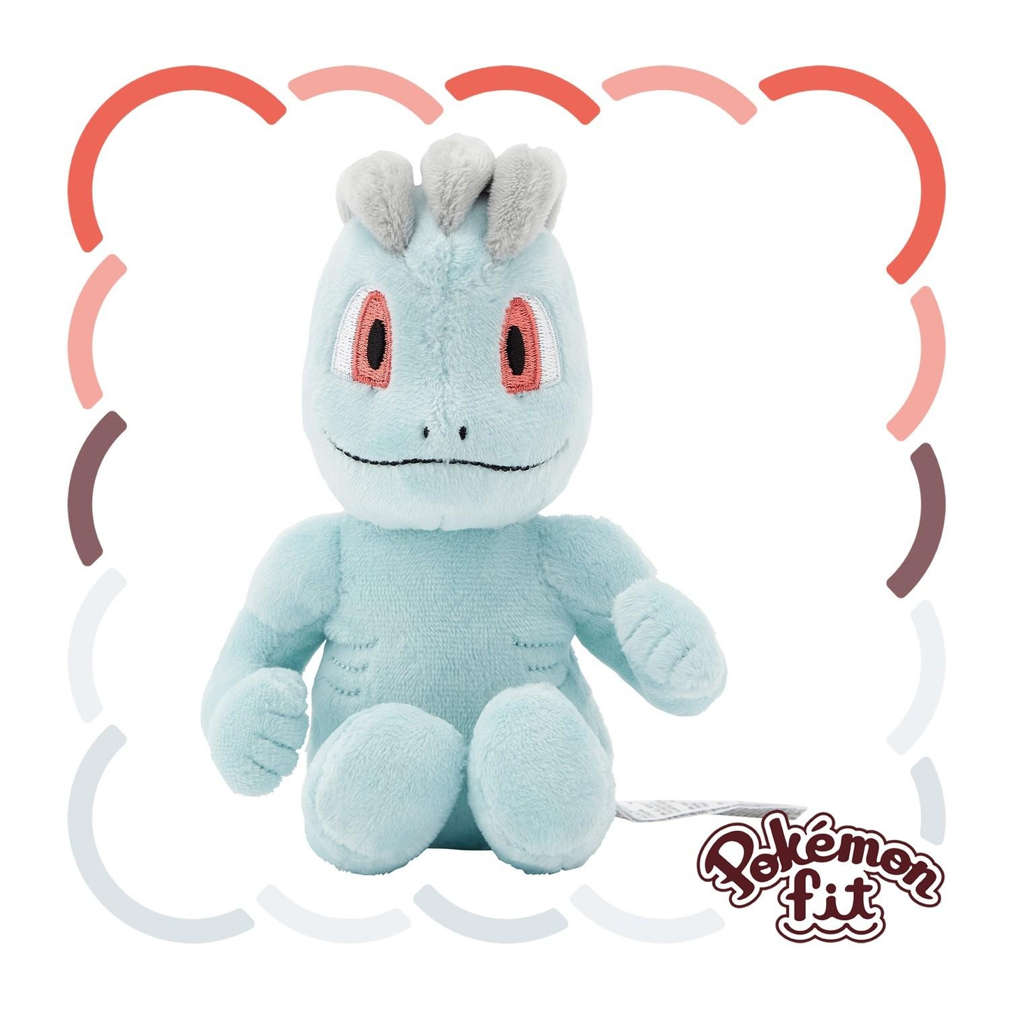 Pokémon Fit Machop — Pelúcia Pokémon Center