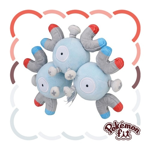 Pokémon Fit Magneton — Pelúcia Pokémon Center