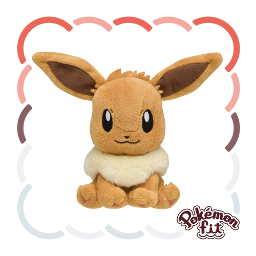 Pokémon Fit Eevee — Pelúcia Pokémon Center