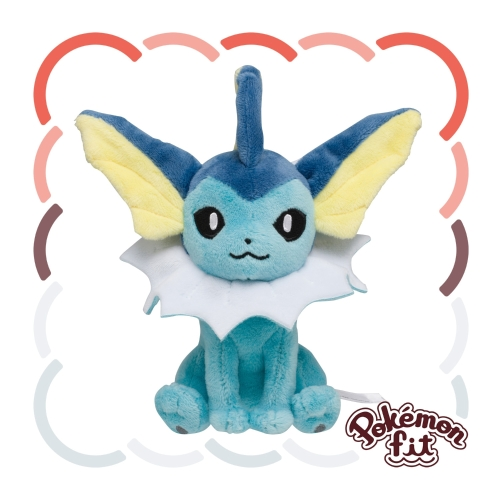 Pokémon Fit Vaporeon — Pelúcia Pokémon Center