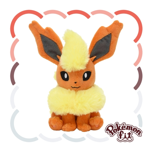 Pokémon Fit Flareon — Pelúcia Pokémon Center
