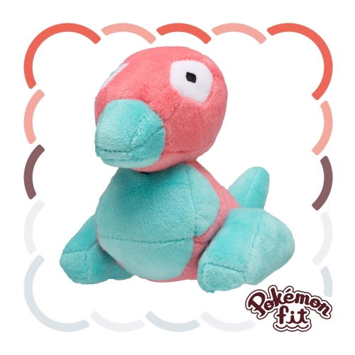 Pokémon Fit Porygon — Pelúcia Pokémon Center