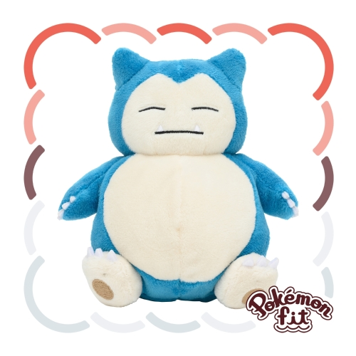 Pokémon Fit Snorlax — Pelúcia Pokémon Center