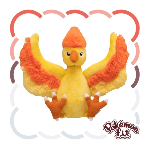 Pokémon Fit Moltres — Pelúcia Pokémon Center