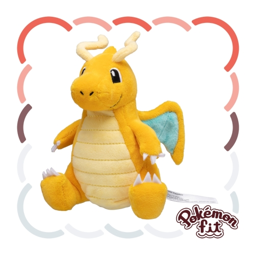 Pokémon Fit Dragonite — Pelúcia Pokémon Center
