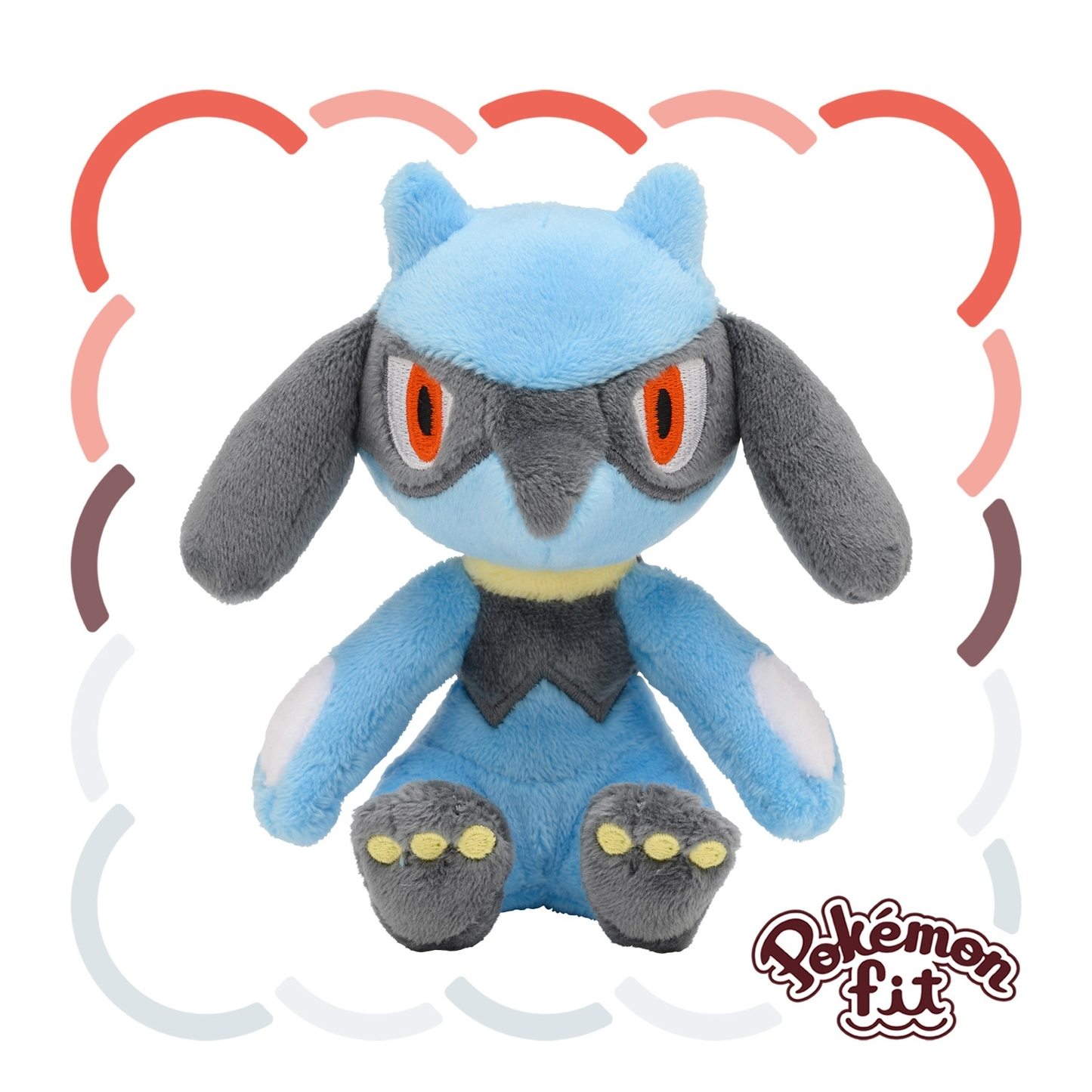 Pokémon Fit Riolu — Pelúcia Pokémon Center