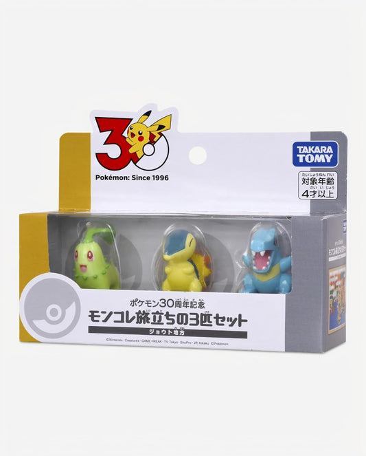 Takara Tomy Pokemon 30th Anniversary Set - Johto
