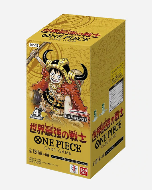 LANÇAMENTO - ONE PIECE Card Game OP-17 BOX