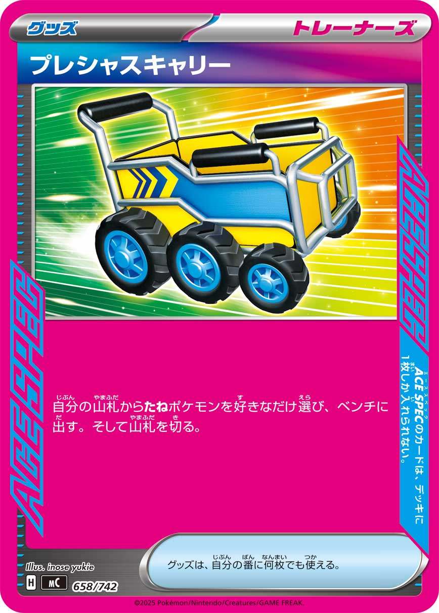 プレシャスキャリー  MC 658/742