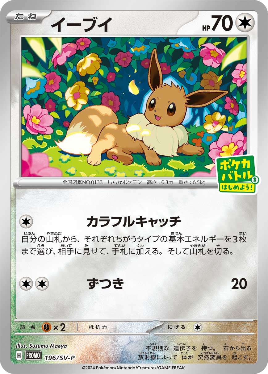 未開封)Eevee PROMO 196/SV-P 【K】